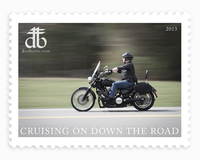Stamp Series - Cruising on down the Road